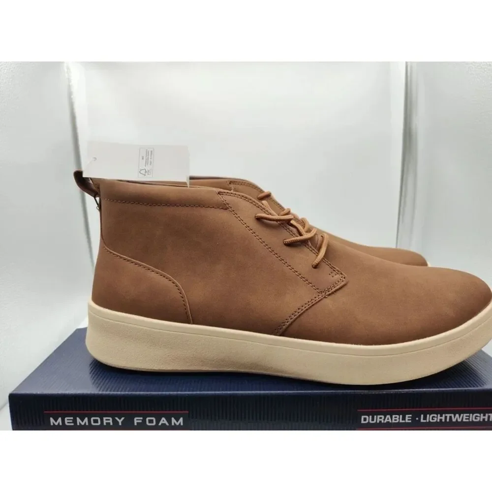 IZOD Palmer Men's Size 10 Lace-Up Brown Chukka Boots 1815298 new